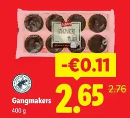 Lidl Gangmakers aanbieding