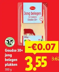 Lidl Goudse 30+ jong belegen plakken aanbieding