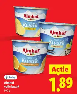 Lidl Almhof volle kwark aanbieding