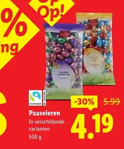 Lidl Paaseieren aanbieding