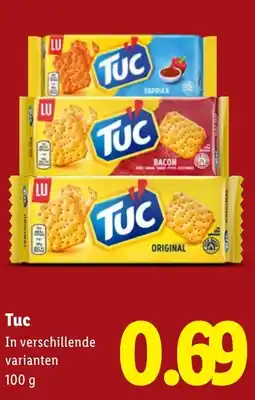 Lidl Tuc aanbieding