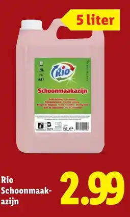Lidl Rio Schoonmaak azijn aanbieding