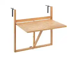 Lidl Wenko Bamboe balkon tafel Waikiki aanbieding