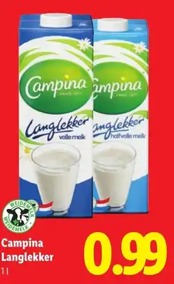 Lidl Campina Langlekker aanbieding