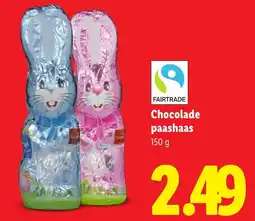 Lidl Chocolade paashaas aanbieding