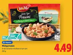 Lidl Wokgarnalen aanbieding