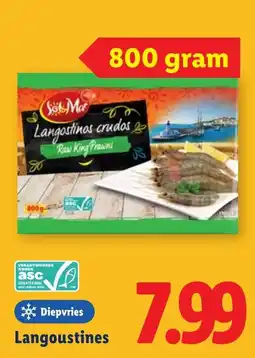 Lidl Langoustines aanbieding