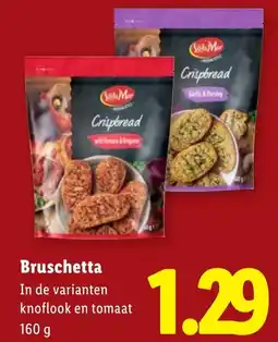 Lidl Bruschetta aanbieding