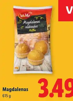 Lidl Magdalenas aanbieding
