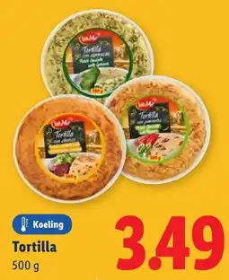 Lidl Tortilla aanbieding