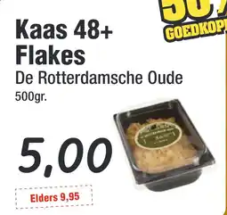 Budget Food Kaas 48+ Flakes aanbieding