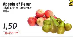 Budget Food Appels of Peren Royal Gala of Conference aanbieding