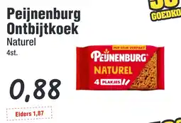 Budget Food Peijnenburg Ontbijtkoek Naturel aanbieding