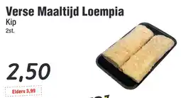 Budget Food Verse Maaltijd Loempia Kip aanbieding
