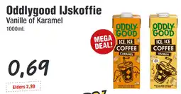 Budget Food Oddlygood IJskoffie Vanille of Karamel aanbieding