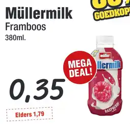 Budget Food Müllermilk Framboos aanbieding