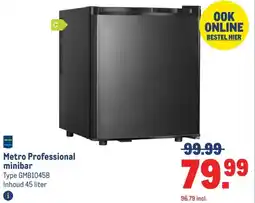 Makro Metro Professional minibar T aanbieding