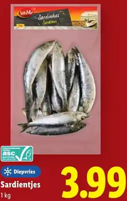 Lidl Diepvries Sardientjes aanbieding
