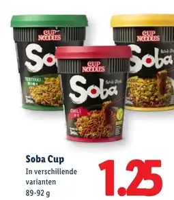 Lidl Soba Cup aanbieding