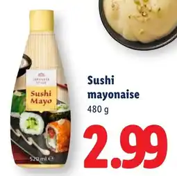 Lidl Sushi mayonaise aanbieding