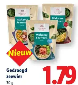 Lidl Gedroogd zeewier aanbieding