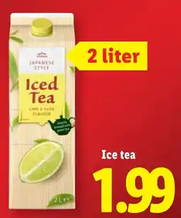 Lidl Iced Tea aanbieding