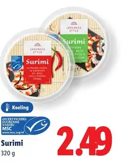 Lidl Surimi aanbieding