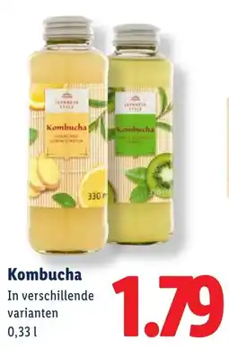 Lidl Kombucha aanbieding