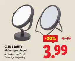 Lidl CIEN BEAUTY Make-up-spiegel aanbieding