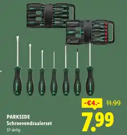 Lidl Parkside schroevendraaierset aanbieding