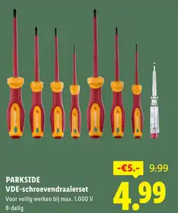 Lidl VDE-schroevendraaierset aanbieding