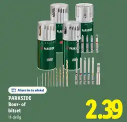 Lidl Parkside boor- of bitset aanbieding