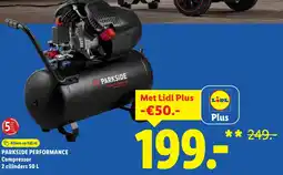 Lidl Parkside performance compressor aanbieding
