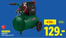 Lidl Parkside stille compressor 24 l aanbieding