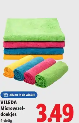 Lidl VILEDA Microvezel- doekjes aanbieding