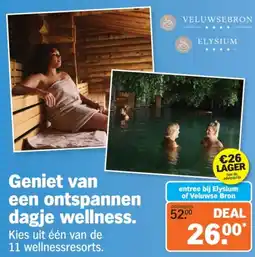 Albert Heijn Geniet van een ontspannen dagje wellness. aanbieding