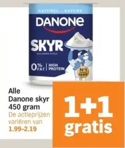 Albert Heijn Alle Danone skyr aanbieding