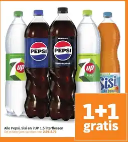 Albert Heijn Alle Pepsi, Sisi en 7UP aanbieding