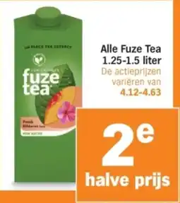 Albert Heijn Alle Fuze Tea aanbieding