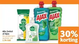 Albert Heijn Alle Dettol of Ajax aanbieding