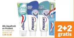Albert Heijn Alle Aquafresh en Prodent aanbieding