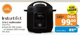 Albert Heijn Instant Pot 9-in-1 multicooker aanbieding