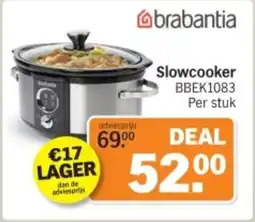Albert Heijn Brabantia Slowcooker aanbieding
