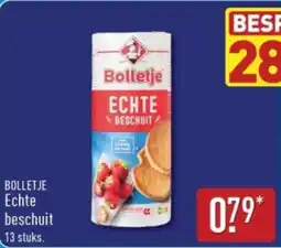 ALDI Bolletje Echte Beschuit aanbieding