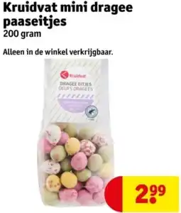 Kruidvat Kruidvat mini dragee paaseitjes aanbieding