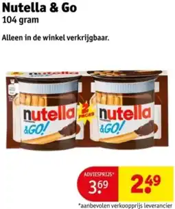 Kruidvat Nutella & Go aanbieding