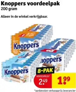 Kruidvat Knoppers voordeelpak aanbieding