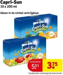 Kruidvat Capri-Sun aanbieding