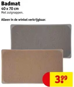 Kruidvat Badmat aanbieding