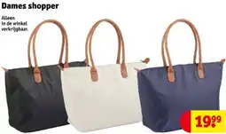 Kruidvat Dames shopper aanbieding